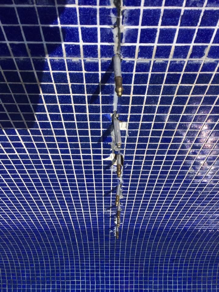 CreteSeal concrete crack repair project
