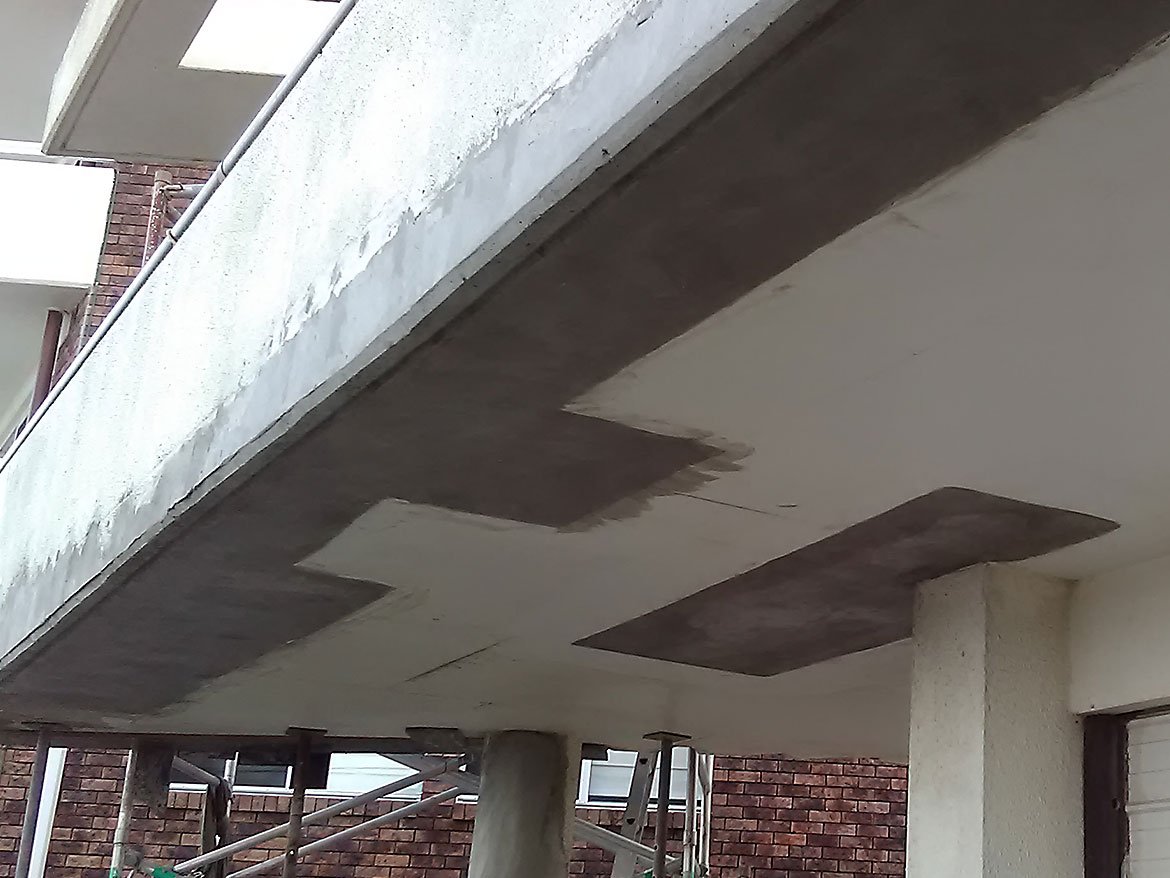 CreteSeal concrete repair project