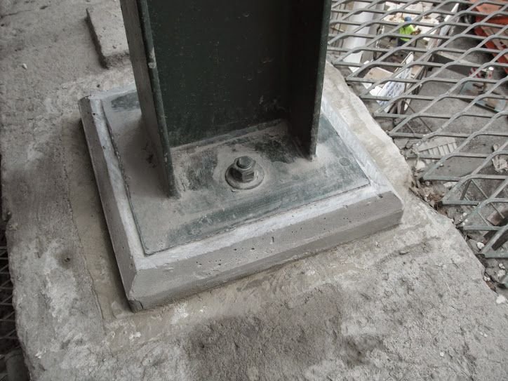 CreteSeal grouting and floor topping project