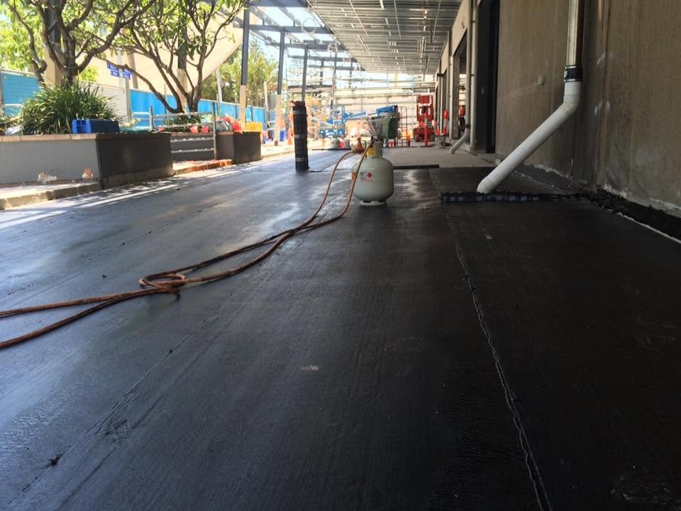 CreteSeal new waterproofing installation