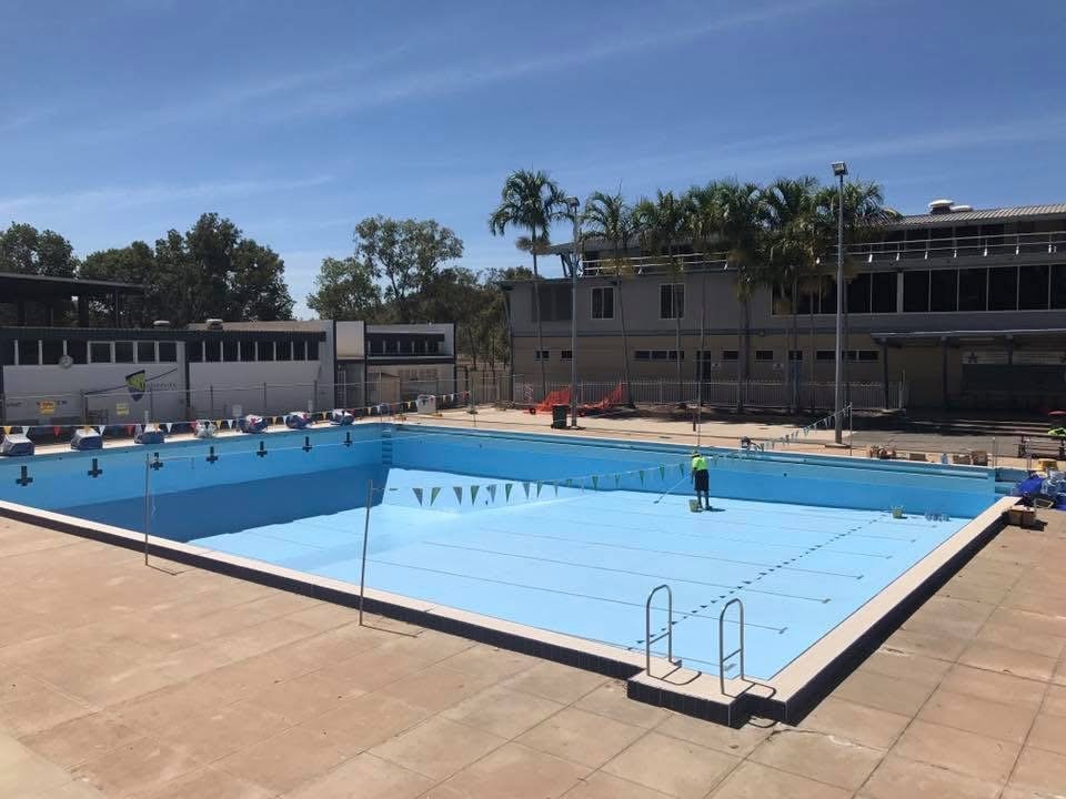 CreteSeal pool interior coating project