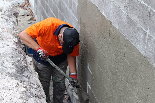 CreteSeal remedial waterproofing project