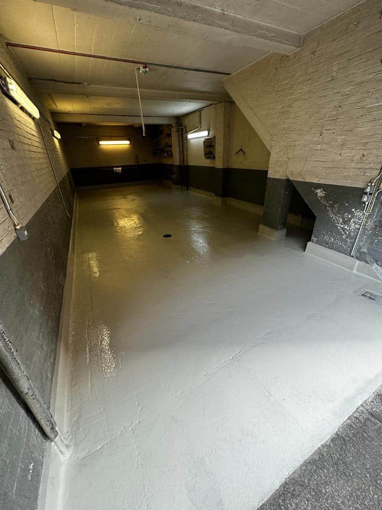 CreteSeal remedial waterproofing project
